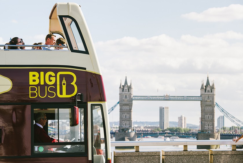 Hop-on-Hop-off bus Londres